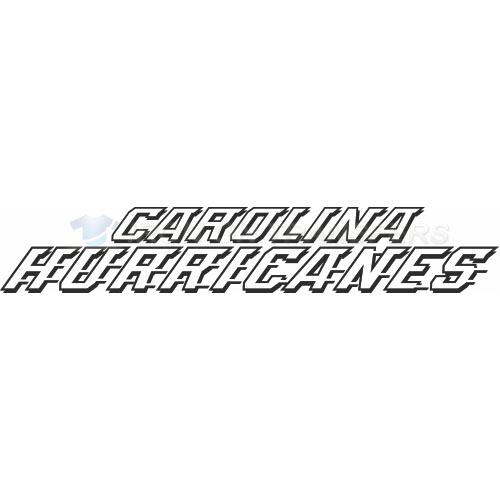 Carolina Hurricanes Iron-on Stickers (Heat Transfers)NO.104